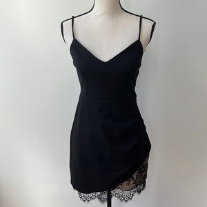 NWT Lush Black Dress